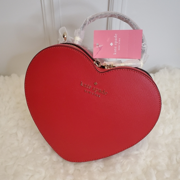 Kate Spade Love Shack Heart Purse - NWT - Picture 1 of 1